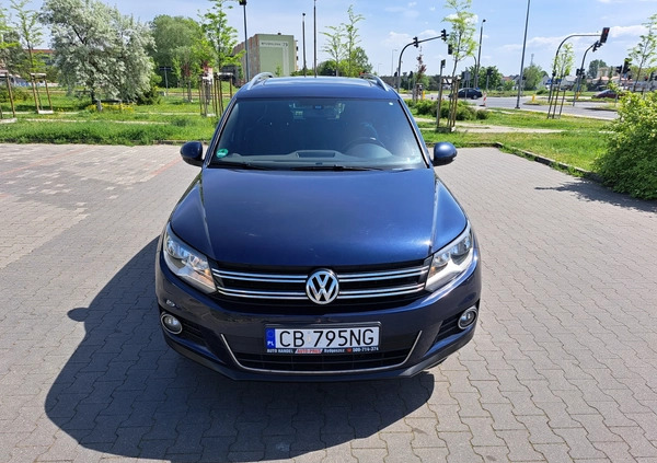 Volkswagen Tiguan cena 54900 przebieg: 279800, rok produkcji 2013 z Bydgoszcz małe 211